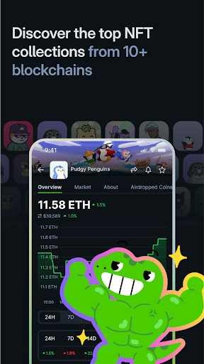 Screenshot of CoinGecko: Crypto Tracker, NFT