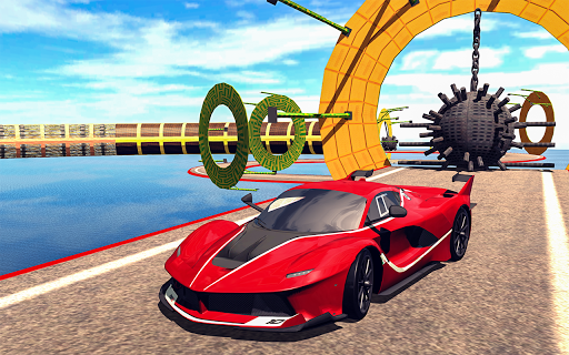 Crazy Car Driving Ramp Stunts Screen 2