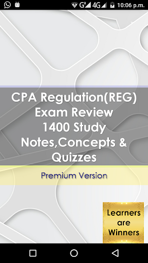 Public Accountant Regulation Screen 3