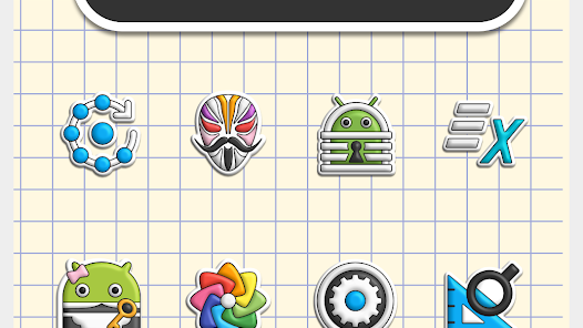 Poppin icon pack APK Download Free v2.3.4 (Patched) Gallery 2