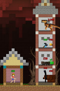 Craft Tower: Stick Hero Wars apkpoly screenshots 10