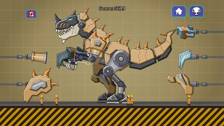 Desert T-Rex Robot Dino Army