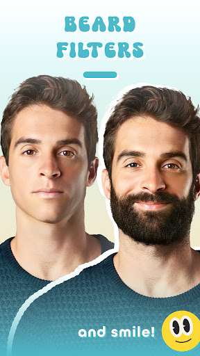 Android application Beard App: Mustache, Hair Edit screenshort
