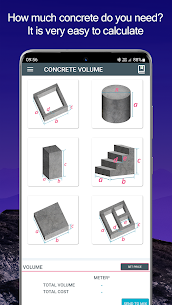 Concrete Calculator v11.11 MOD APK (Pro Unlocked) 1