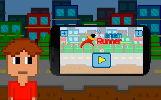 ENEM Runner Screen 3
