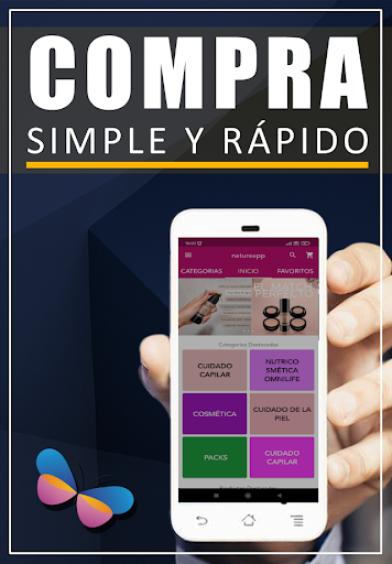 Android application natureapp screenshort