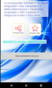 Captura 2 Indemnizapp - Liquidacion fina android
