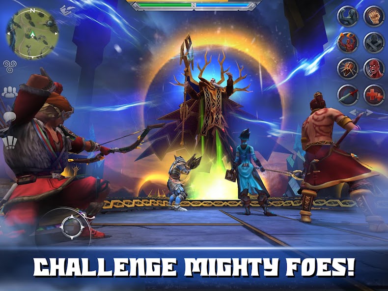 Celtic Heroes: World Boss Raid MOD APK screenshot