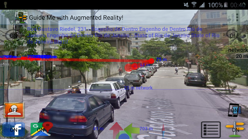 Walking Navigation AR! Screen 3