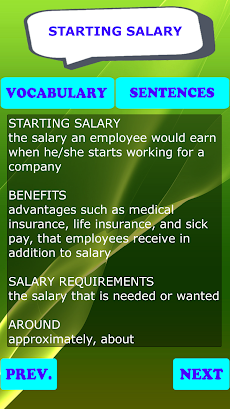English for job interview appのおすすめ画像3