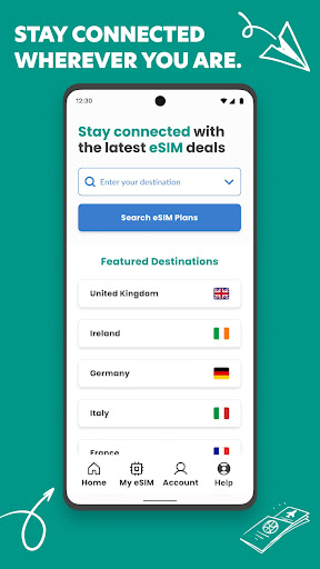 Android application Sim Local: eSIM Travel Data screenshort