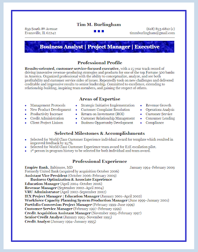 Resume Formats: PDF Templates Screenshot 4 - AppWisp.com