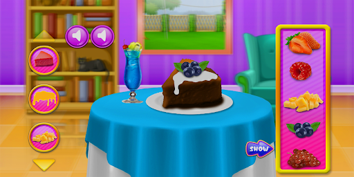 Cheese cake cooking games Screenshot