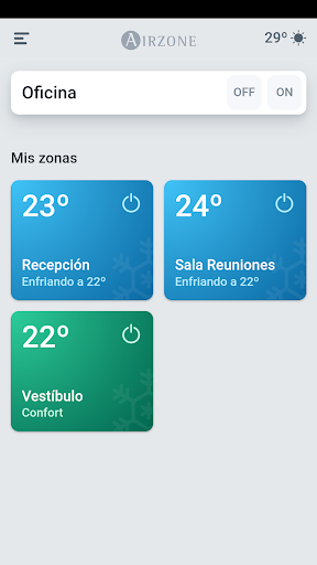 Airzone Aidoo Screen 2