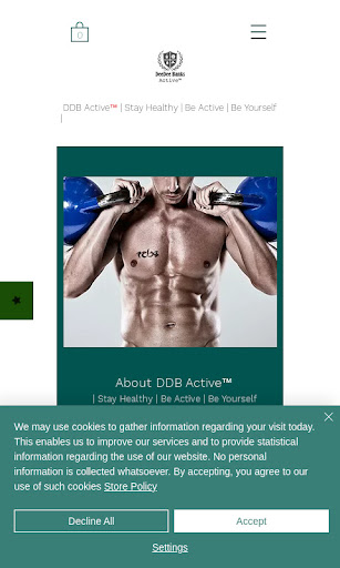 Android application DDB Active screenshort