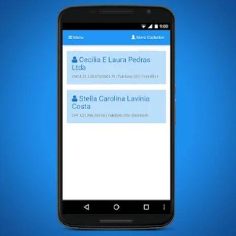 Android application SAVE - Sistema de Pedidos 2 screenshort