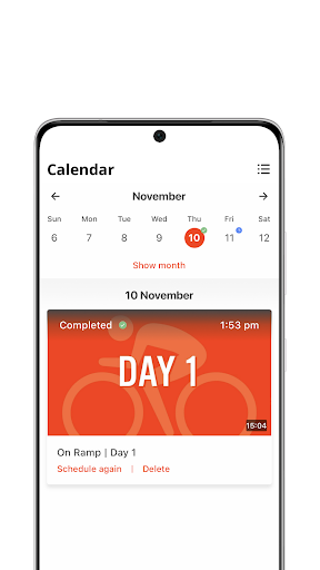 Dynamic Cyclist Screen 3