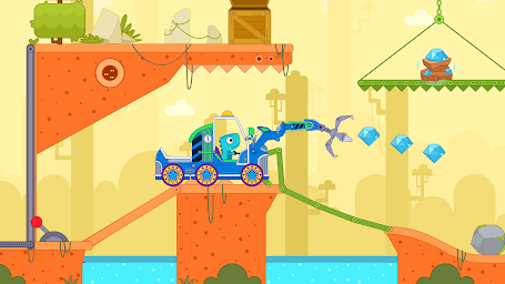 Dino Max The Digger 2  - Rex driving adventure game