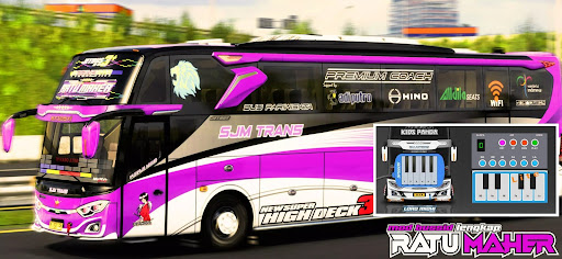 Bus Telolet Basuri Ratu Maher