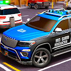 US Police Car Parking Game 3D