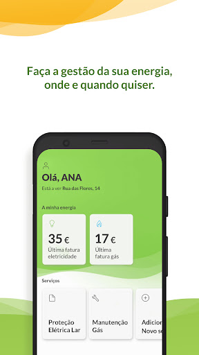 Android application Iberdrola Clientes Portugal screenshort