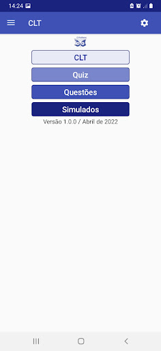 Android application CLT 2024 - Leis do Trabalho screenshort