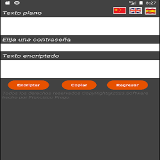 Multifunction encrypter Screen 3