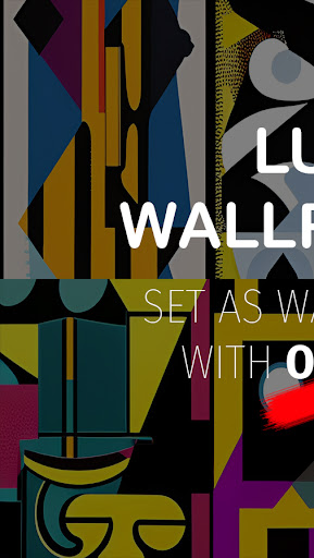 Android application Abstract Wallpaper screenshort