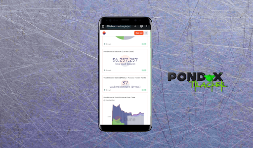 Mogies PondX Tracker Screen 2