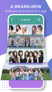 Captura de Pantalla 1 Oh My Girl Lyrics & Wallpapers android
