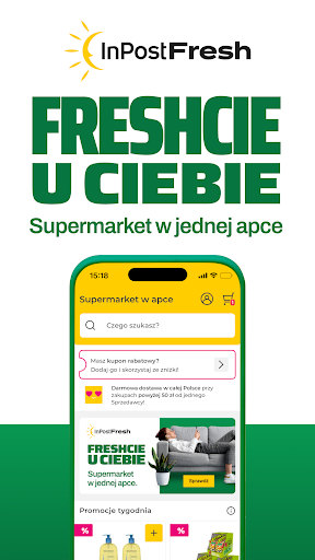 Android application InPost Fresh: Zakupy w apce screenshort