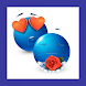 Emoji blue stickers - Androidアプリ