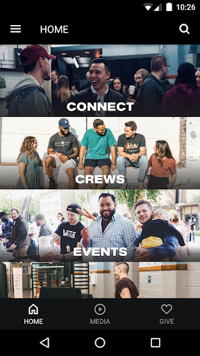 Android application MIX Church MKE screenshort