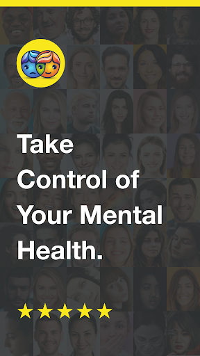 Android application Mooditude: Mental Health App screenshort