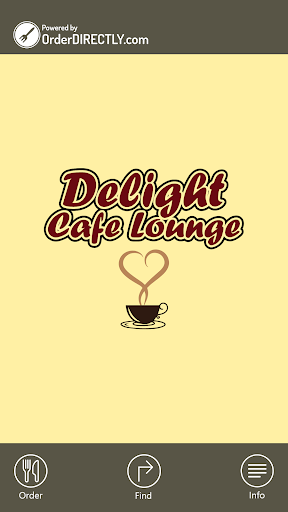 Android application Delight Cafe Lounge, Rotherham screenshort