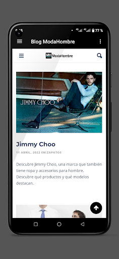 Moda Hombre Screen 2