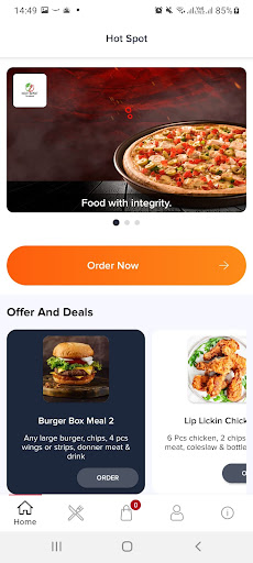 Android application Hot Spot screenshort