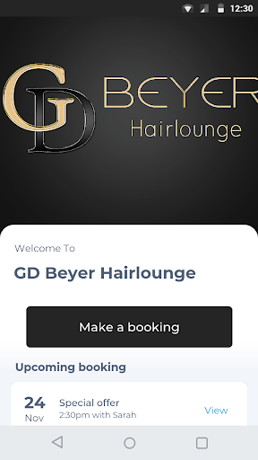 Android application GD Beyer Hairlounge screenshort