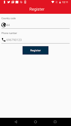 Android application Call&Report screenshort