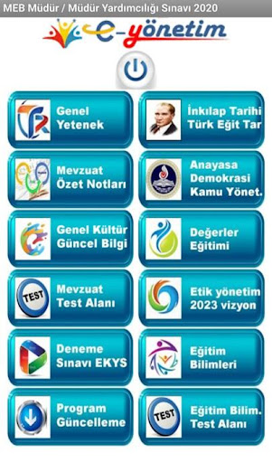 Android application MEB 2020 Müdür ve Müdür Yardım screenshort