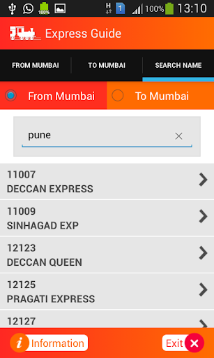 Express Guide Screen 3