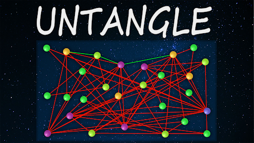 Untangle lines - detangle game  screenshots 1