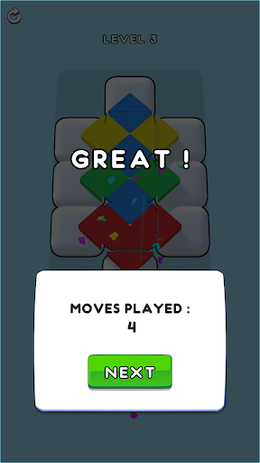 Square Color Match Puzzle Screen 3