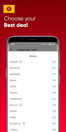 Last Minute Flight Booking App