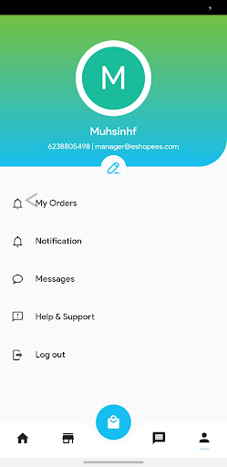 eShopees Vendor Application Screen 2