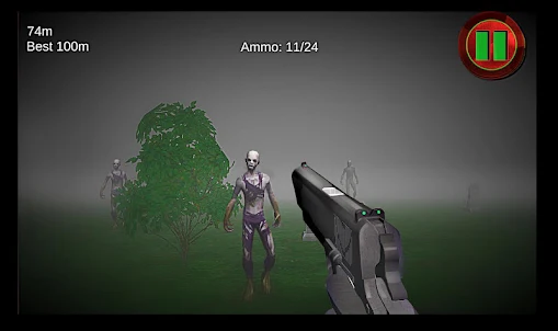 Zombie Shooter: Run Away 3D