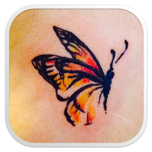 easy butterfly tattoo designs