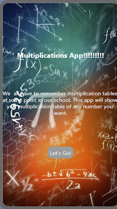 Multiplication tables by Reeva