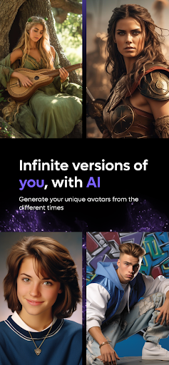 Android application RetroLens: AI Time Travel screenshort