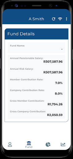 Fiducia Mobile Screen 3